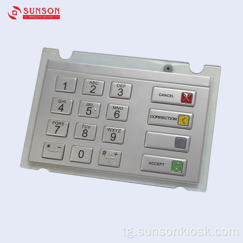 PCI3.0 pinpad-и рамзии тасдиқшуда барои Kiosk Payman-и пардохт